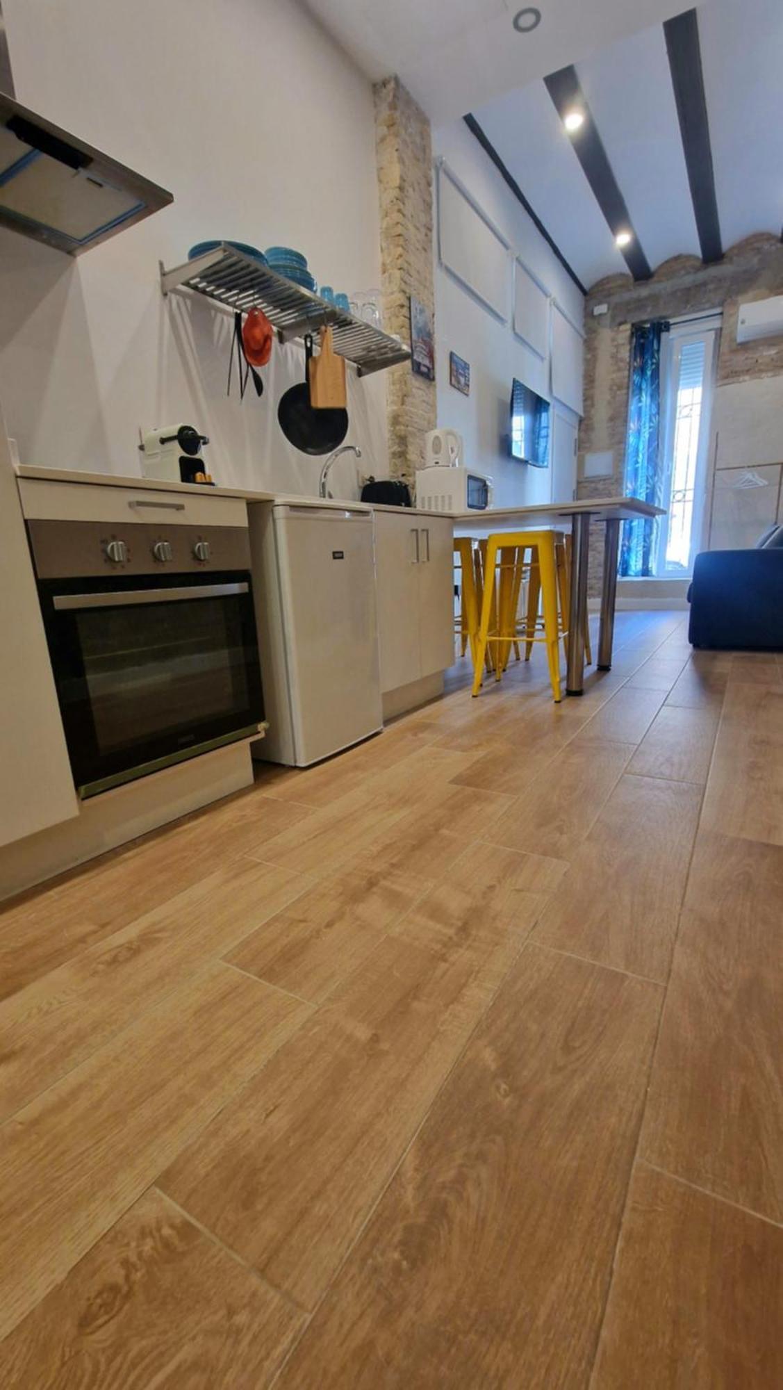 Loft Independiente Con Piscina Compartida En Centro De 발렌시아 외부 사진